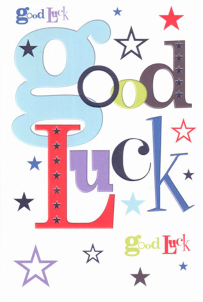 Bright and confident, this luck-themed greeting card glistens with the blend of optimism and encouragement found every day among the close-knit Stanmore community. Each letter of 'Good Luck' emerges in a vibrant symphony-wide, playful baby blues nestle beside slender, midnight purples and spirited reds, creating an energetic composition that lifts the heart. Across its snow-white backdrop, constellations of stars-each a different shade and size-appear to float, as though the wishes of Stanmore locals had taken shape and scattered across the sky. The thoughtful pairing of fonts-from blocky and fun to slender and refined-suggests individuality, while the vivid palette is balanced to evoke both festive excitement and the supportive nature experienced among neighbours on Uxbridge Road. When fingers glide across the card, the smooth, luxurious feel is reminiscent of premium bouquets wrapped at local florist shops, instilling a sense of occasion even before the card is opened. The overall mood radiates positivity, echoing the applause of friends gathered for a send-off dinner or the soft laughter shared in Stanmore parks. Ideal for new adventures, career leaps, or academic achievements, this card serves as a modern lucky charm-one infused with community care, crafted to urge someone onward, and as meaningful to keep as a treasured flower pressed between pages. In every element, you sense the skilled hands and considerate spirit of Stanmore's florists, ensuring the gesture truly captures the joy and hope of giving.